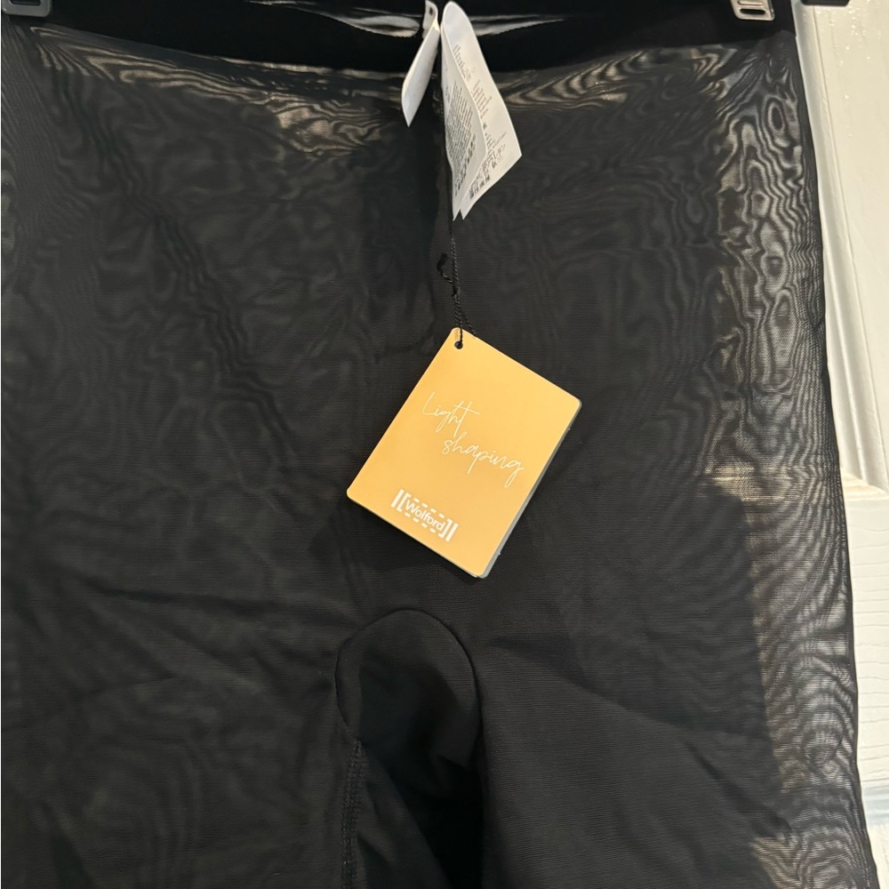 Wolford sheer biker shorts